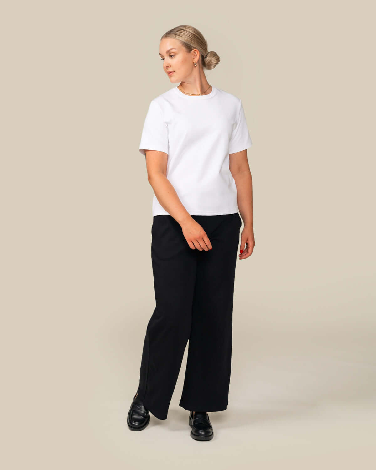 Arki t-paita, valkoinen Toive.