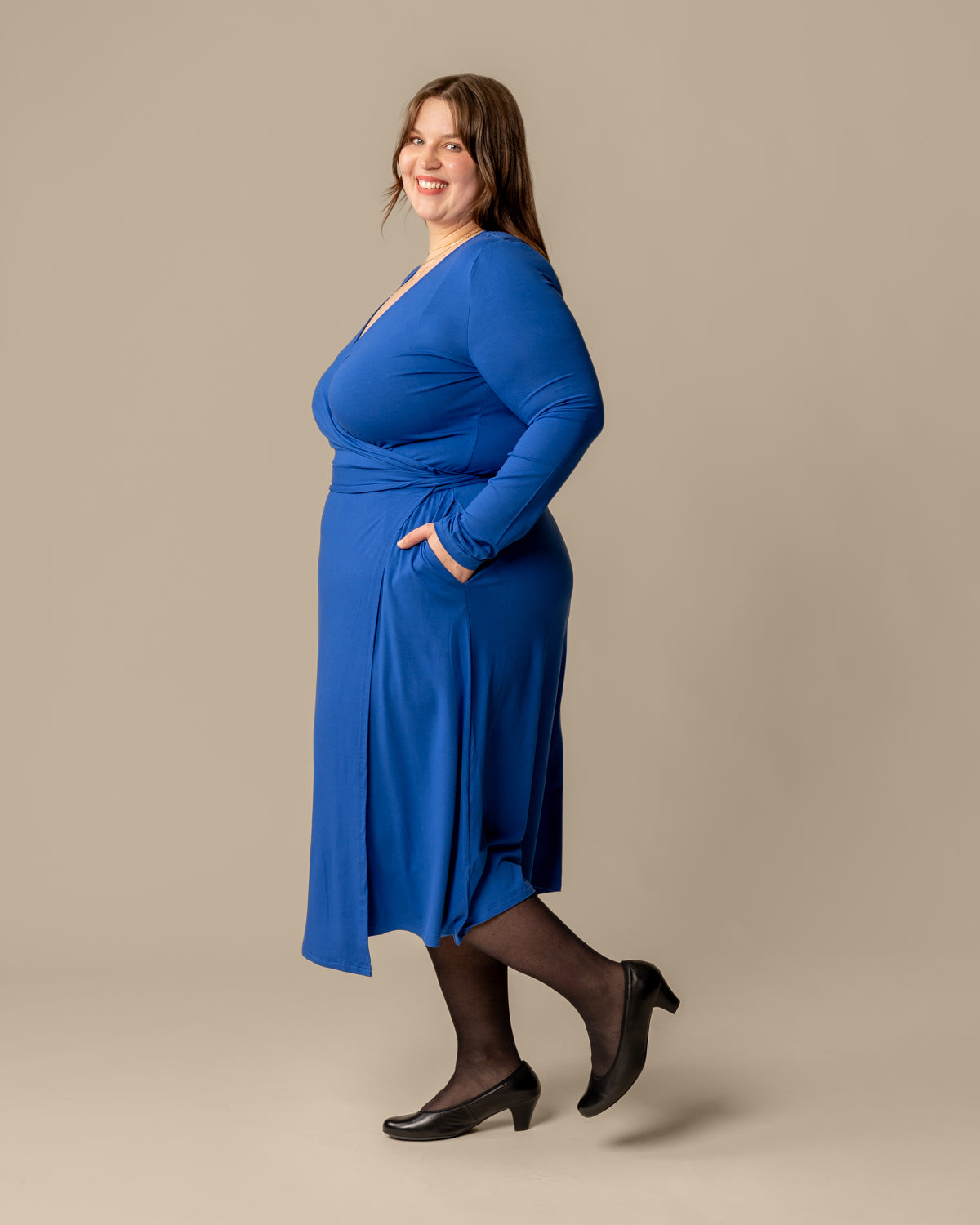 Kietaisumekko, ultramariini Toive