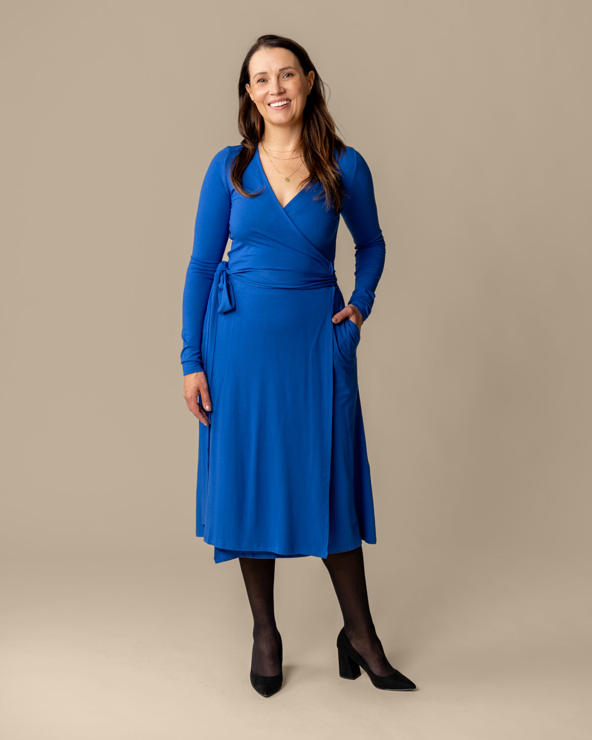 Kietaisumekko, ultramariini Toive