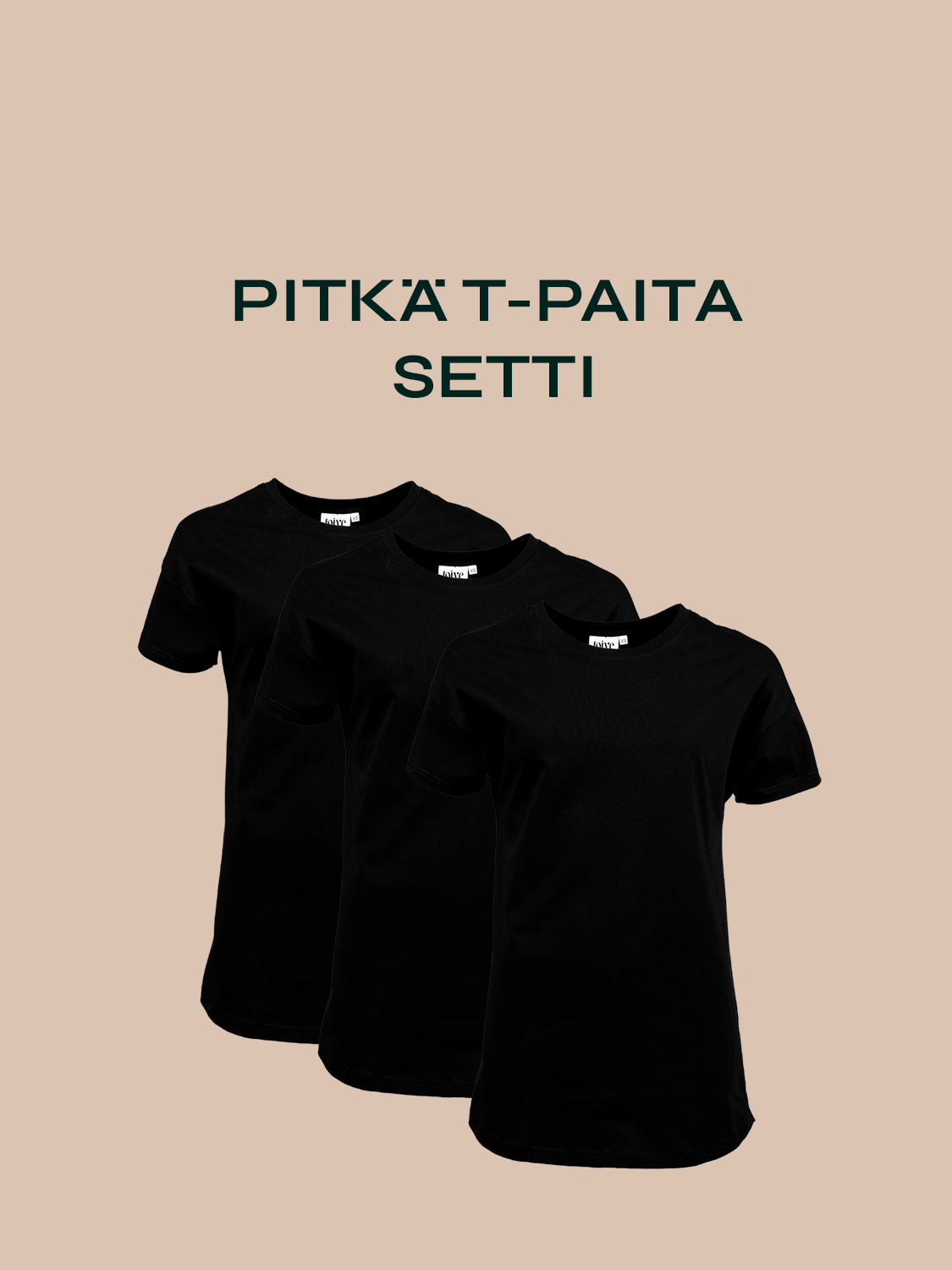 T-paitasetti, pitkä