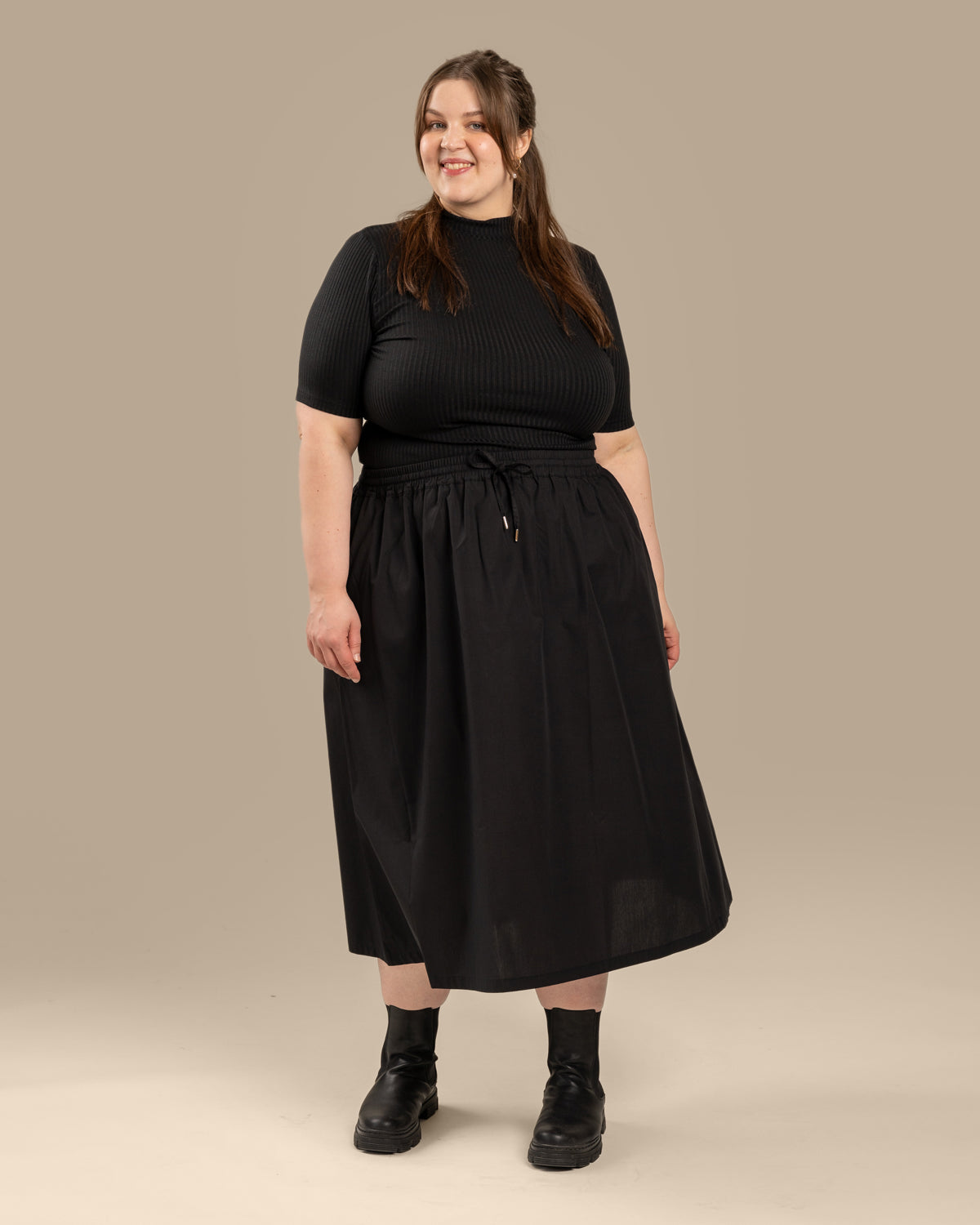 Popliinihame, musta Toive.