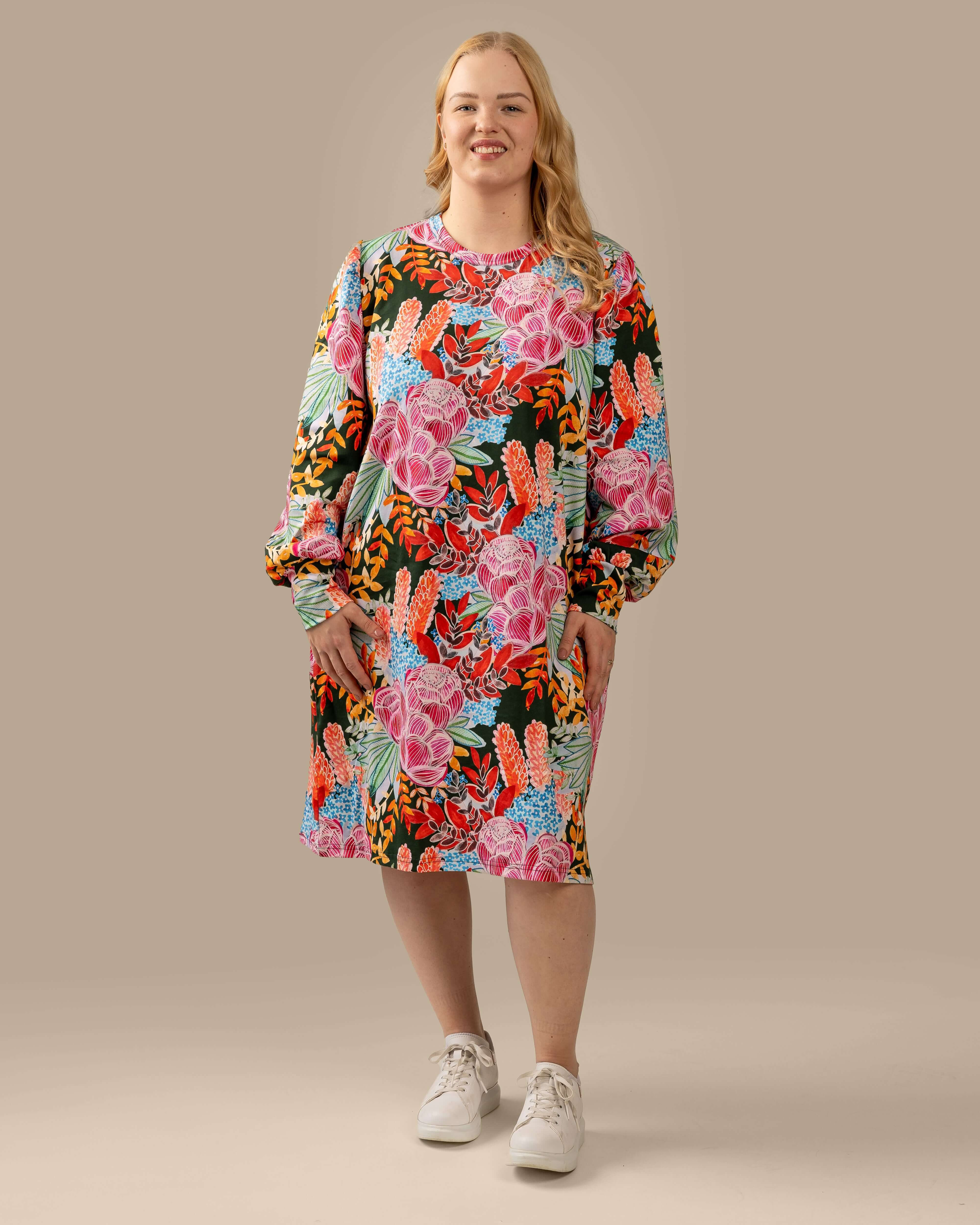 Puhvihihainen mekko, Kedolla Toive.