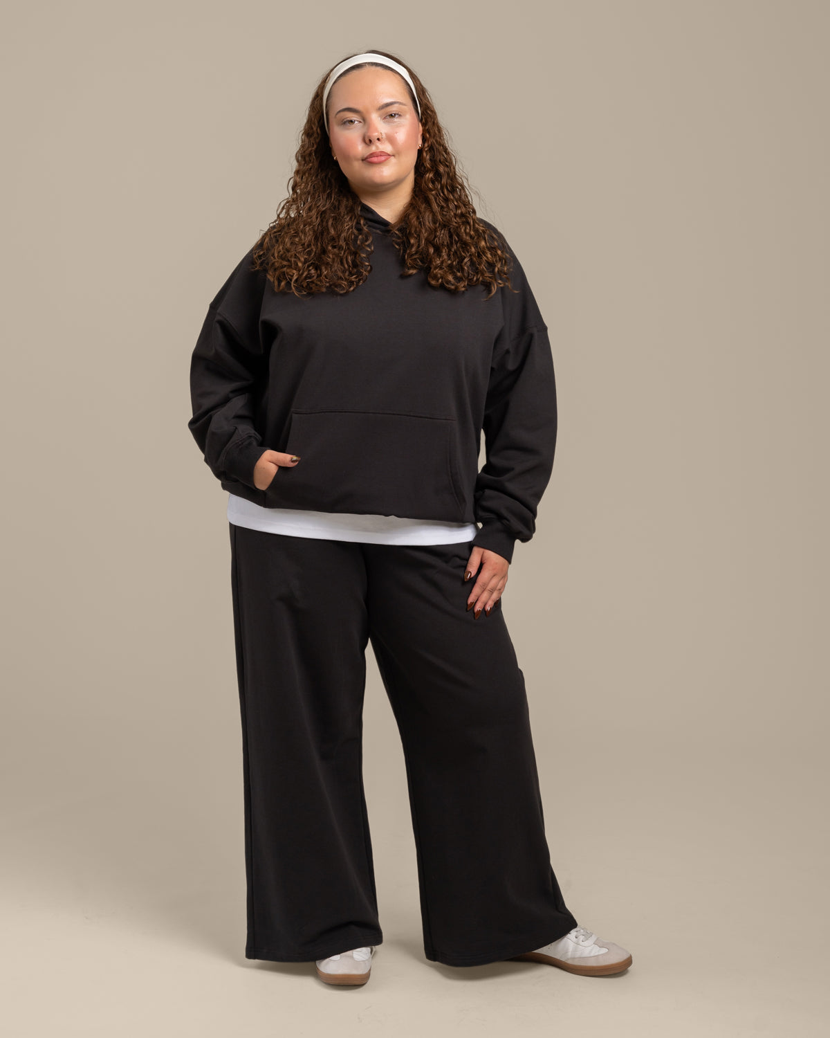Legere Sweatpants, Rauchgrau