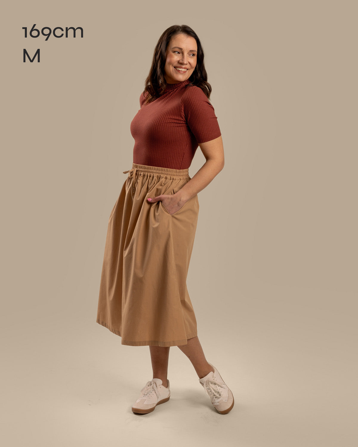Ribbi t-paita, mahonki Toive