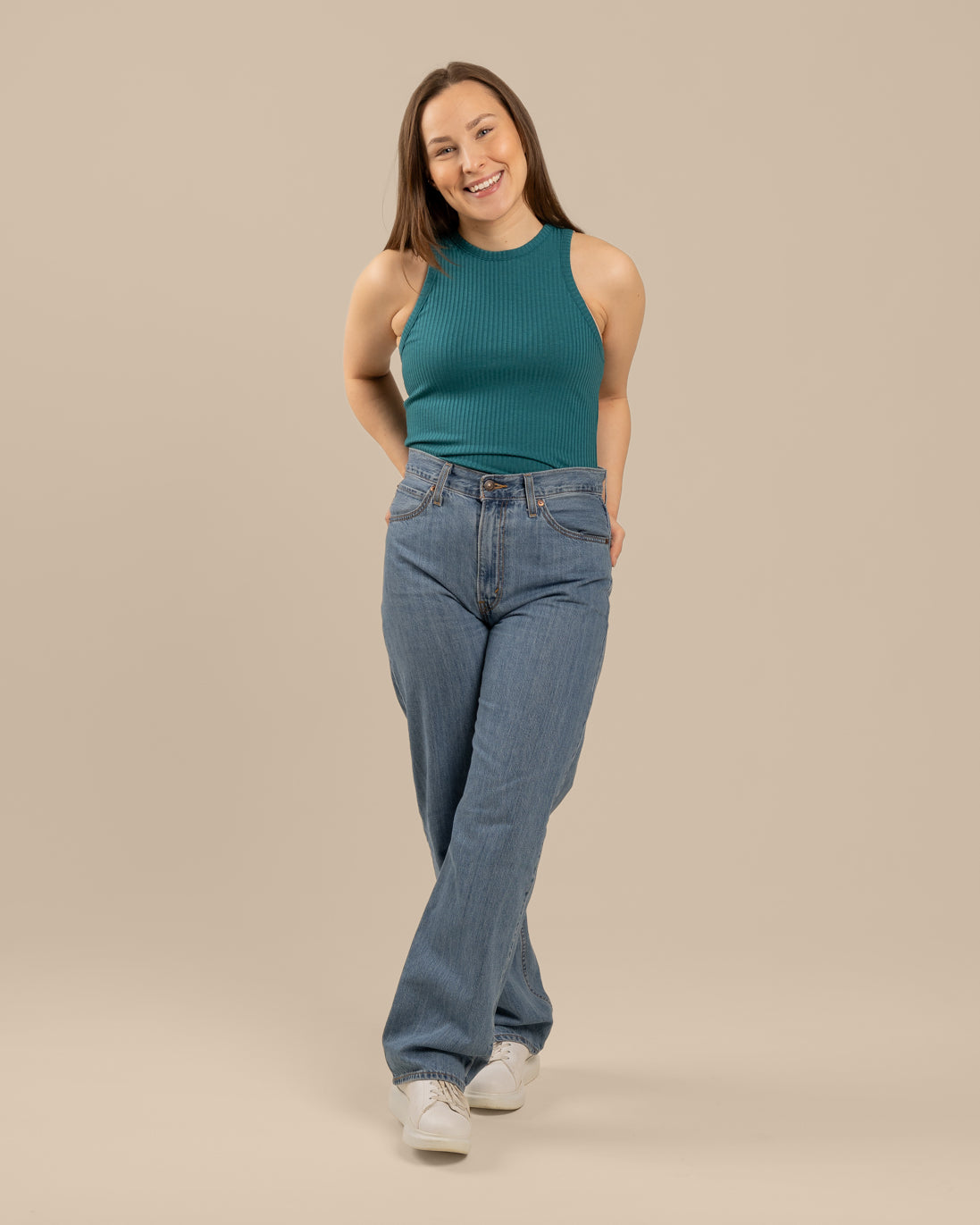 Ribbitoppi, vaalea petrooli Toive