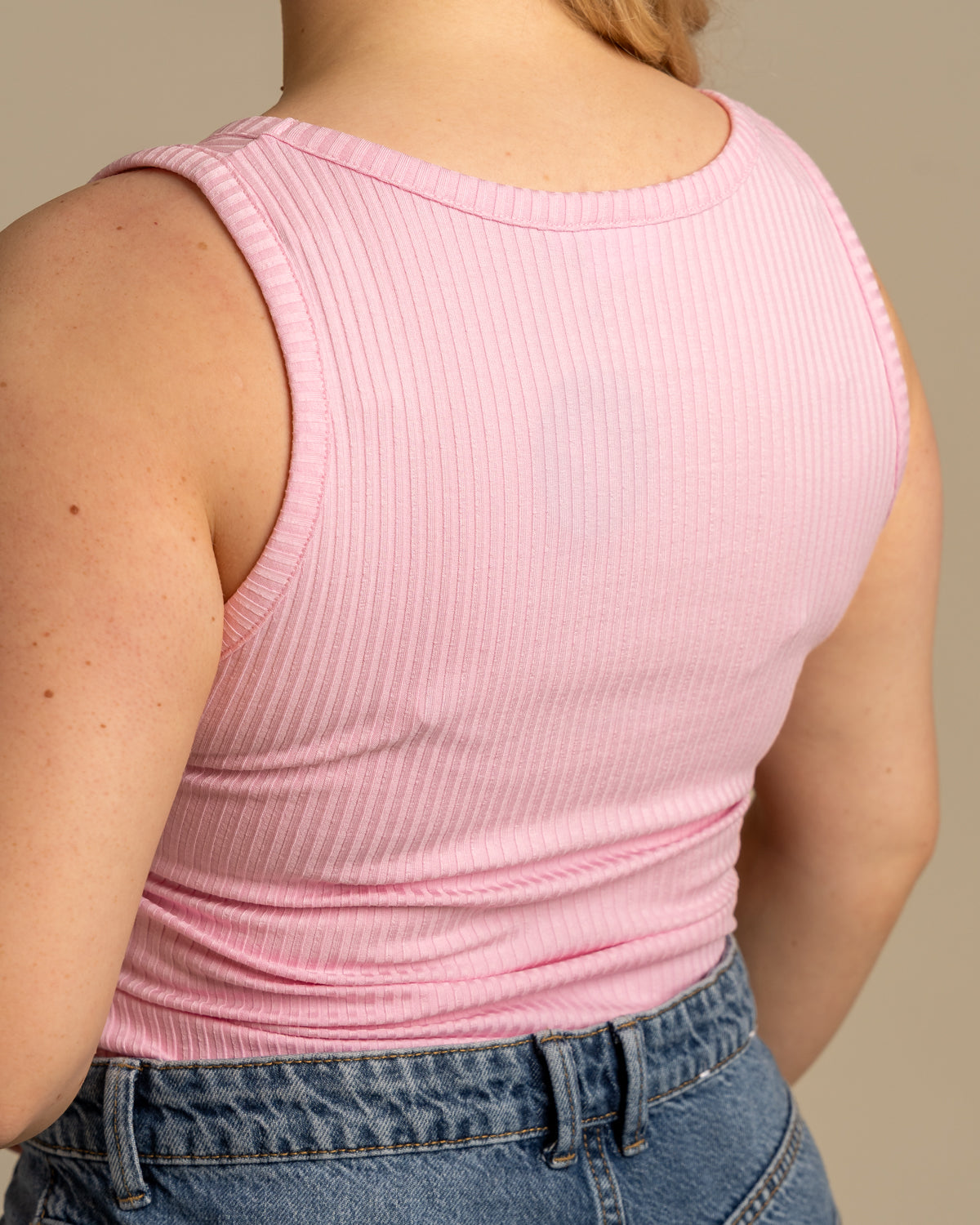 Ribbitoppi avara, pinkki