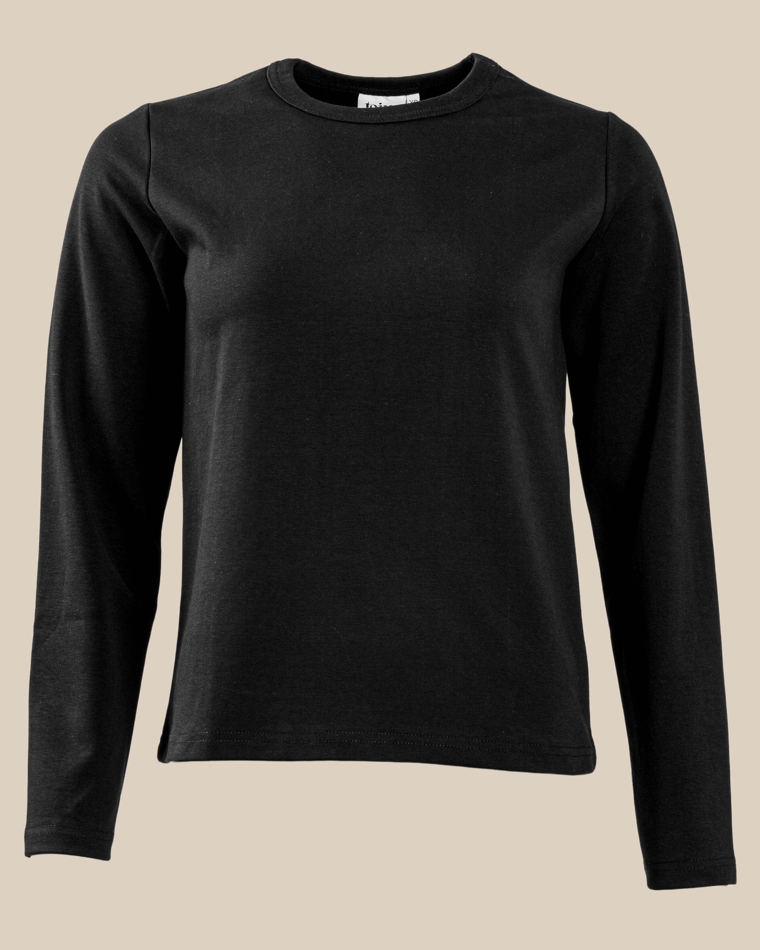 Arki pitkähihainen t-paita, musta Toive