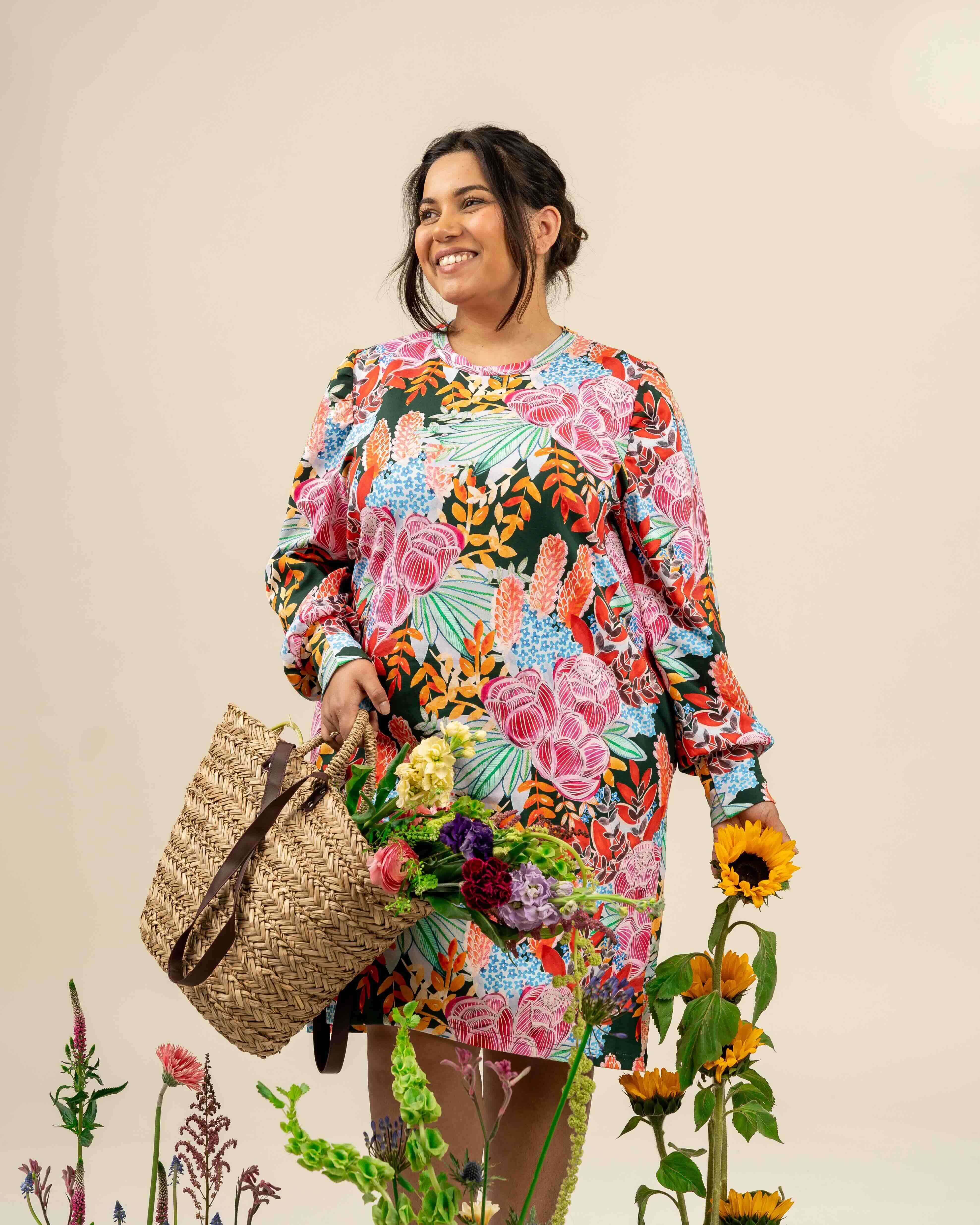 Puhvihihainen mekko, Kedolla Toive.