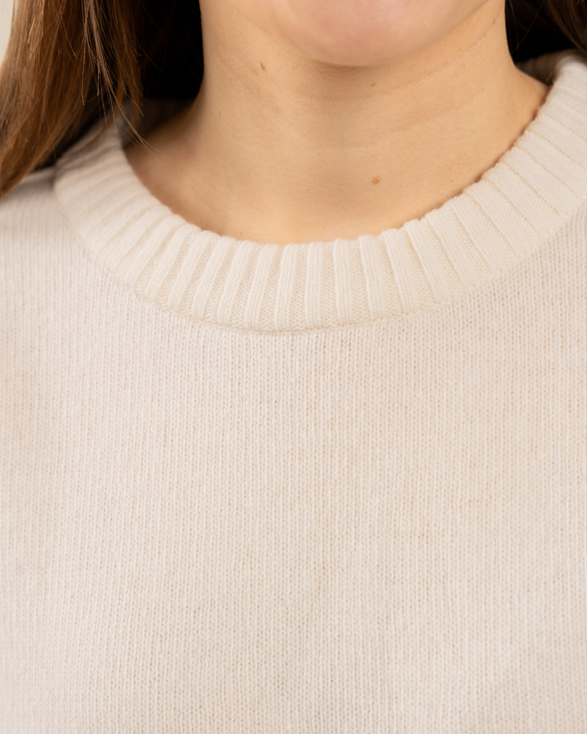 Hile neule, valkoinen Toive