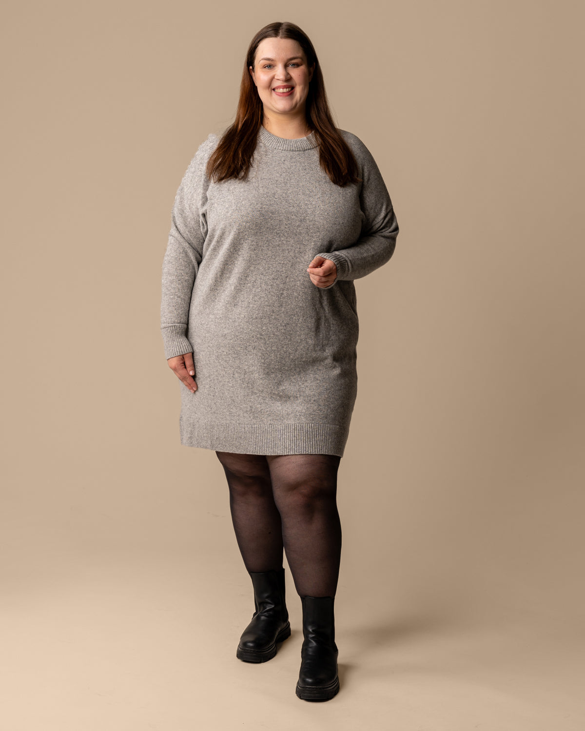 Kajo neulemekko, harmaa Toive