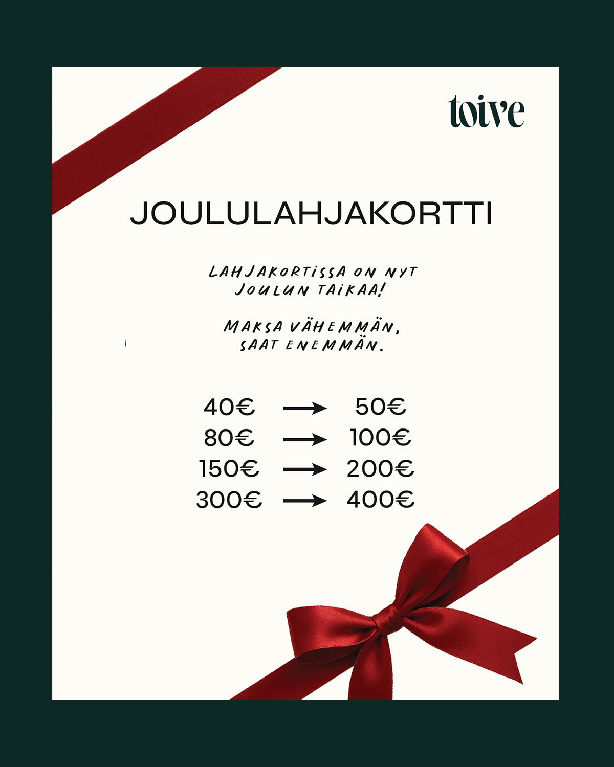 Gift card (Electronic)