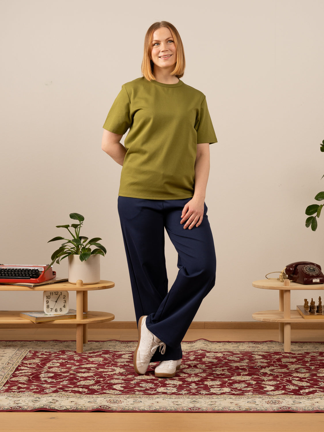 Ajaton t-paita, sammal Toive