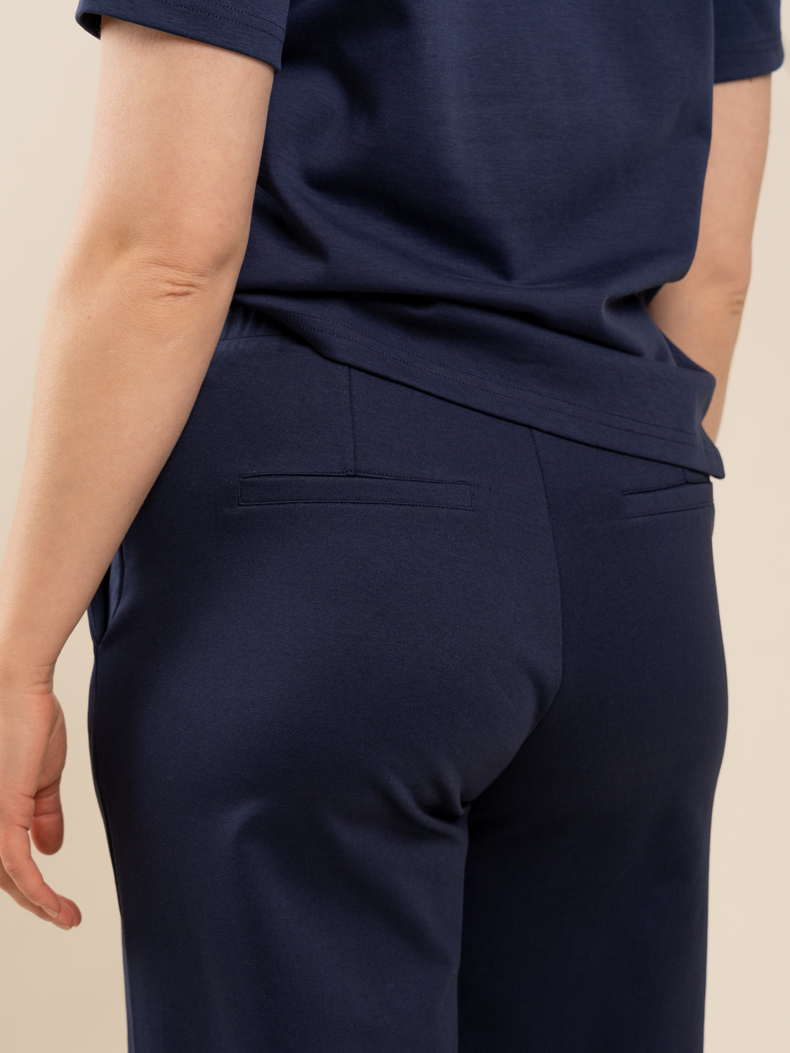 Laskoshousut leveät, meri Toive