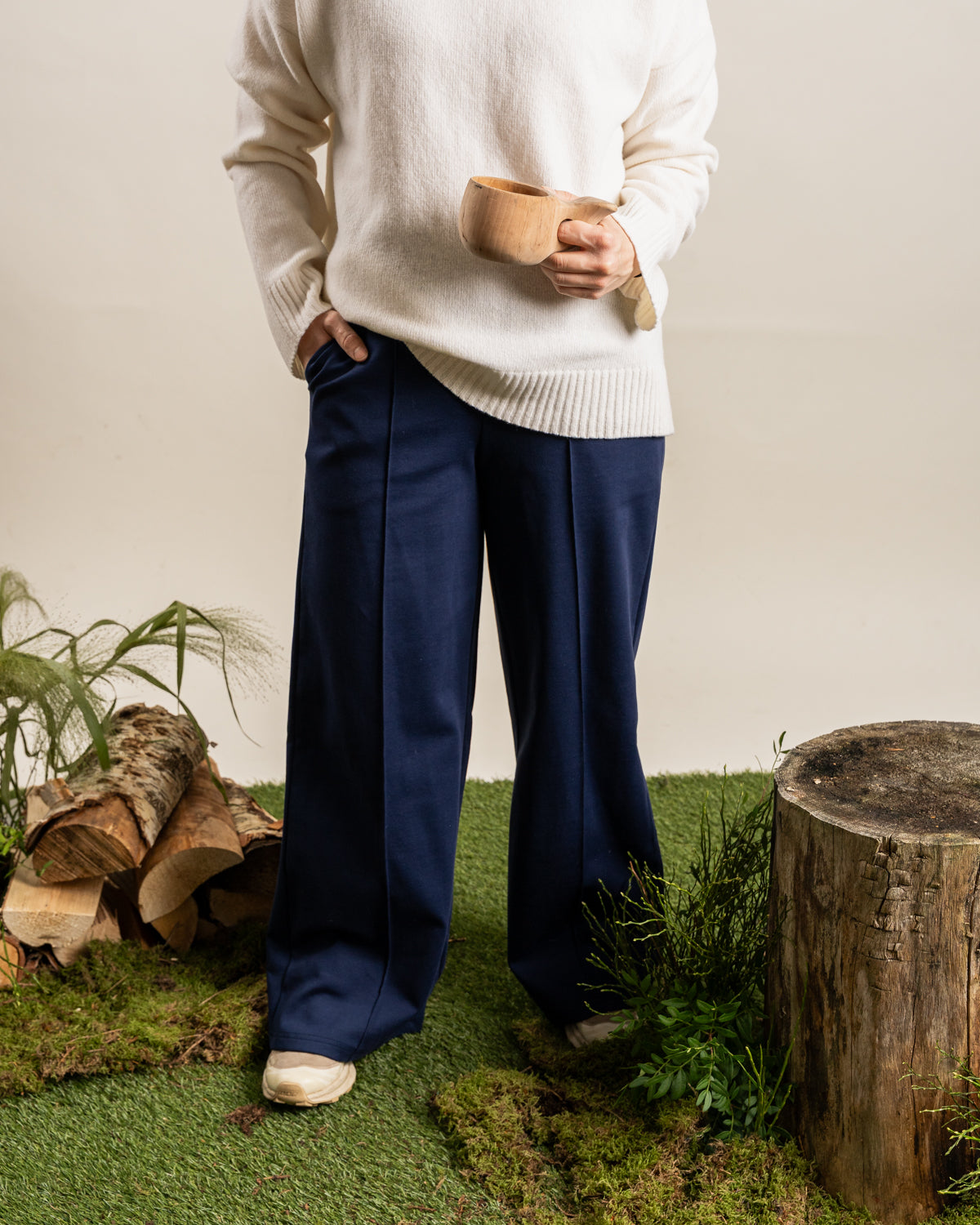 Hile neule, valkoinen Toive