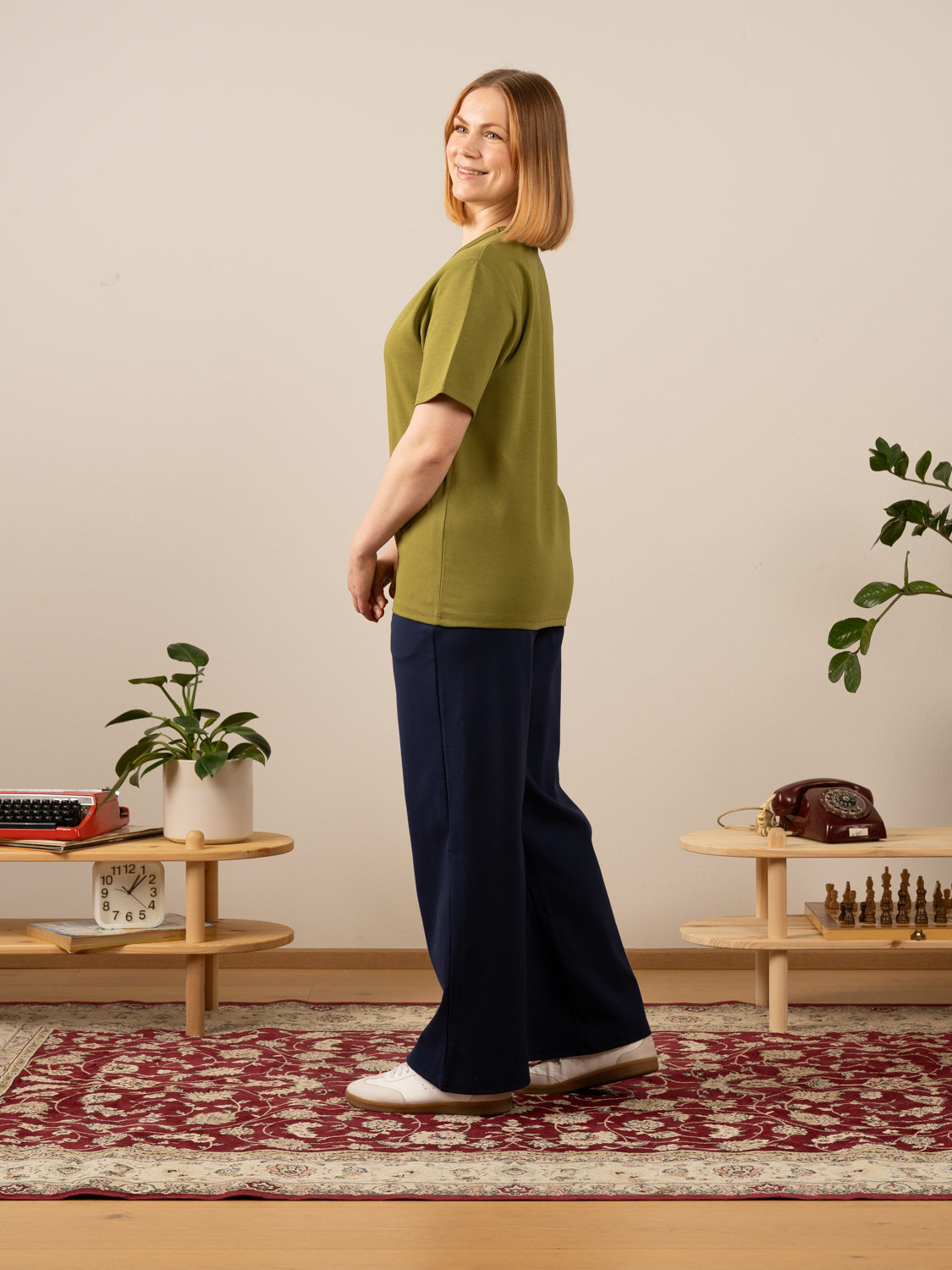 Ajaton t-paita, sammal Toive