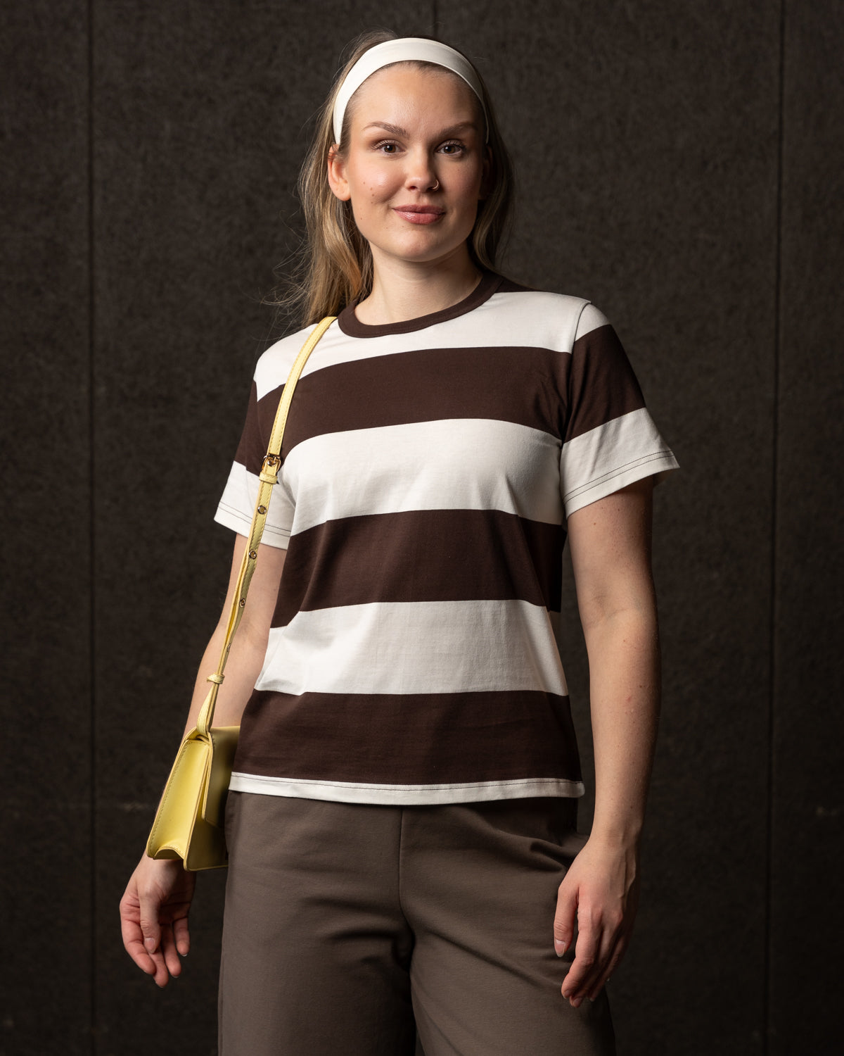 Arki t-paita kevyt, latte