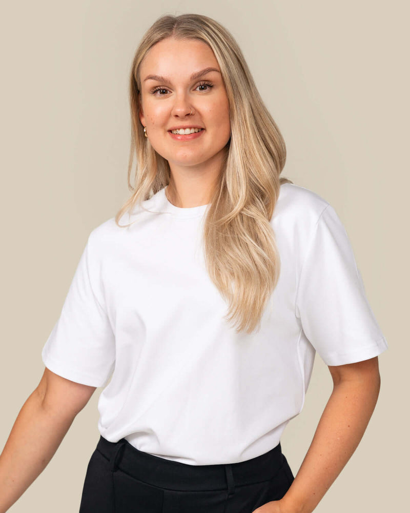 Arki t-paita, valkoinen Toive.