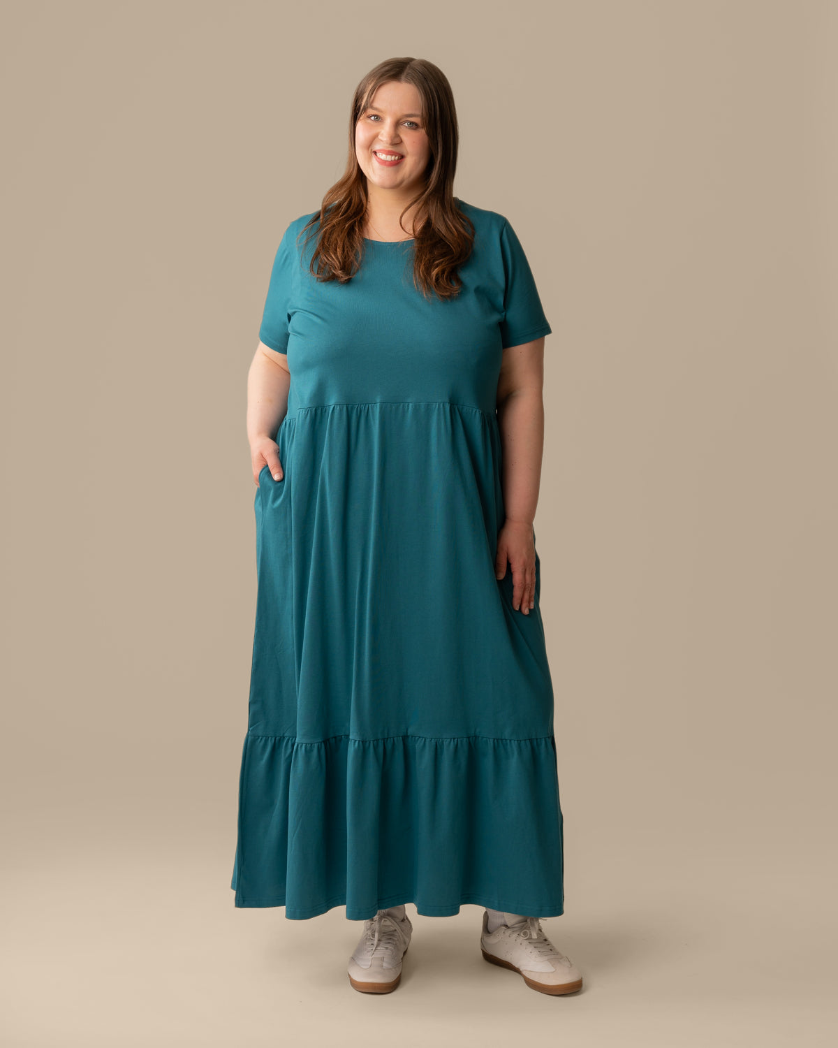 Hetki mekko, vaalea petrooli