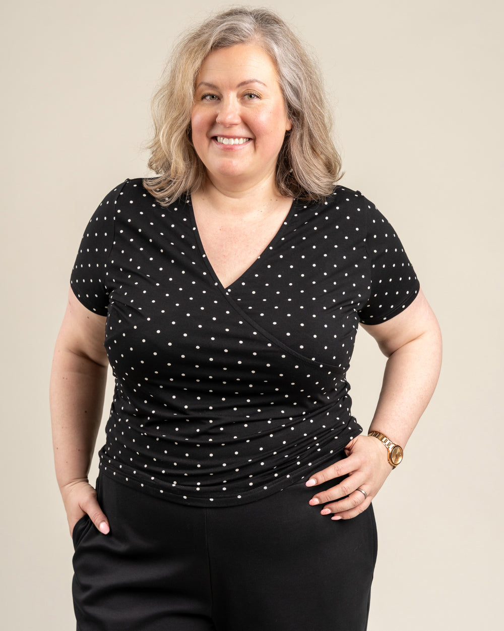 Kietaisupääntie t-paita, musta pilkku Toive