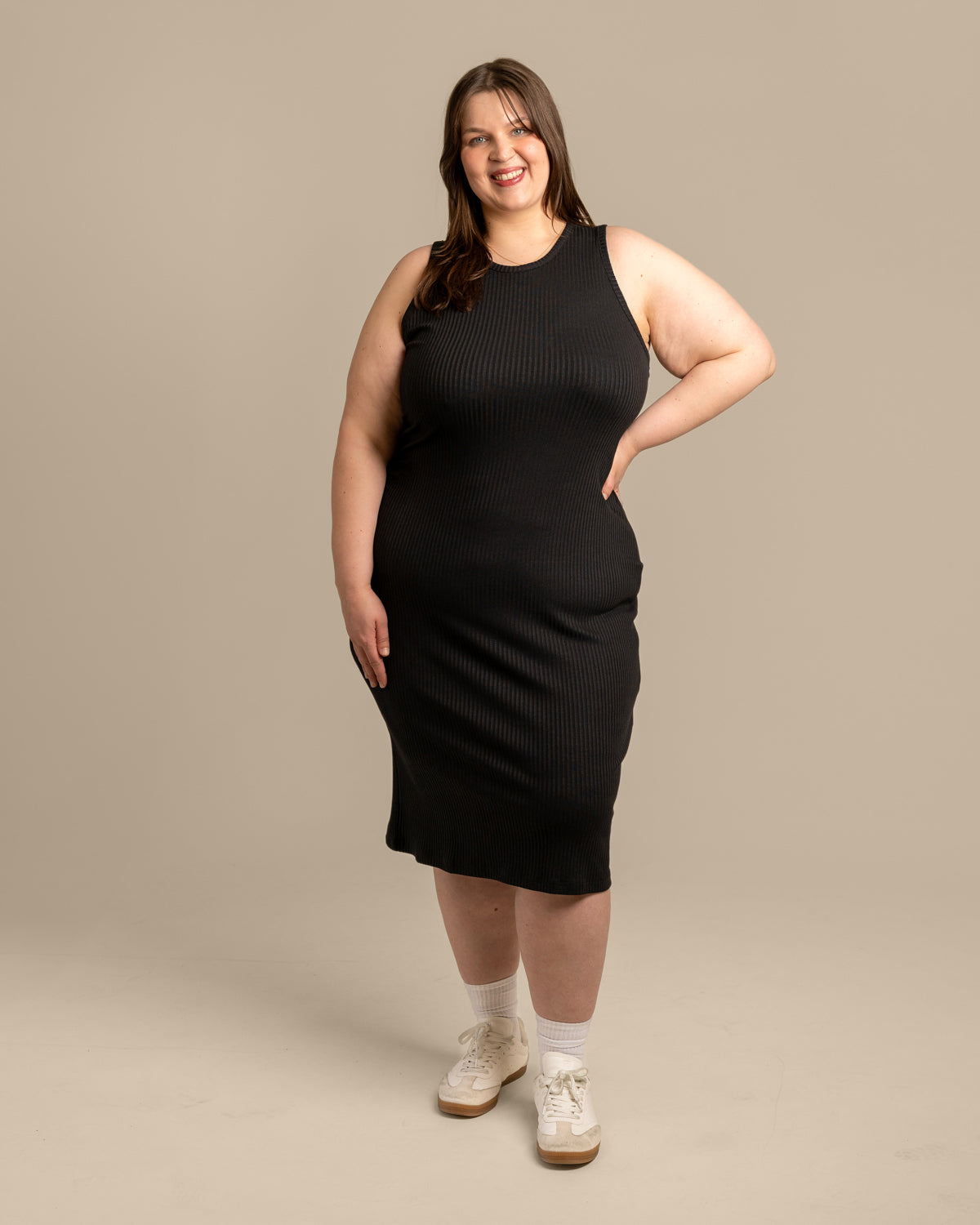 Ribbitoppimekko, musta 