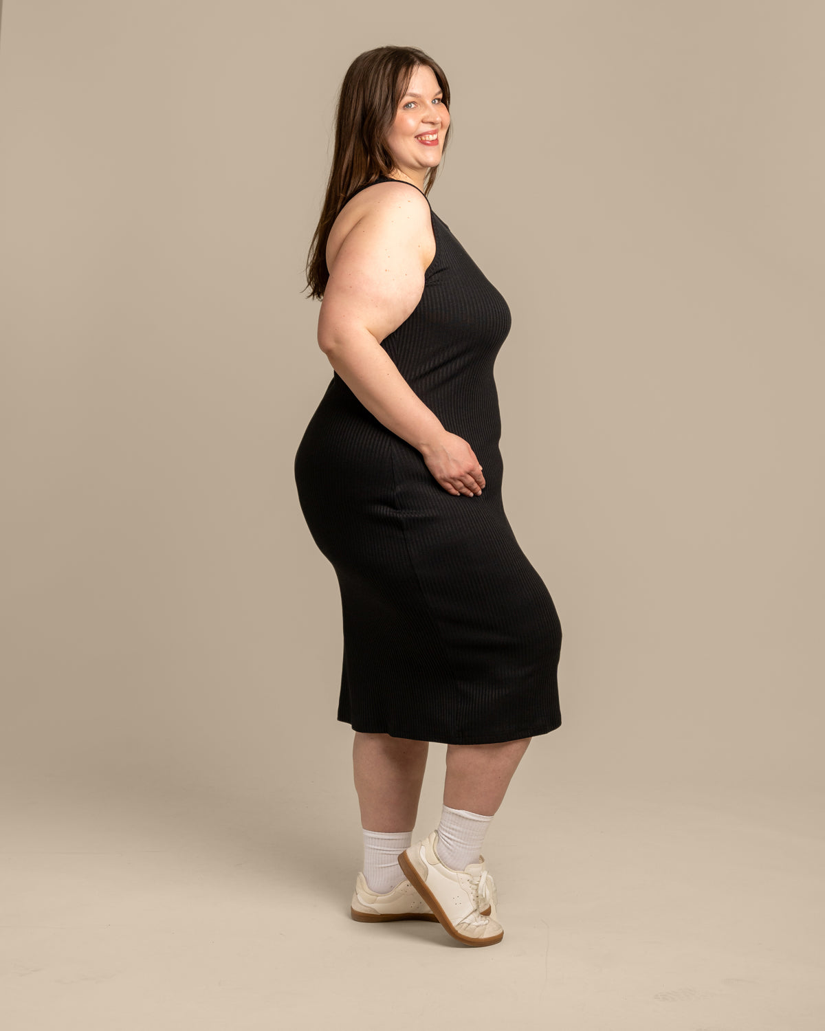 Ribbitoppimekko, musta 