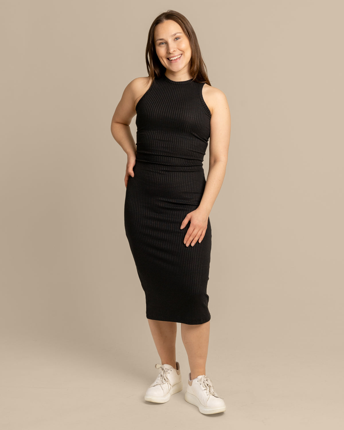 Ribbitoppimekko, musta 