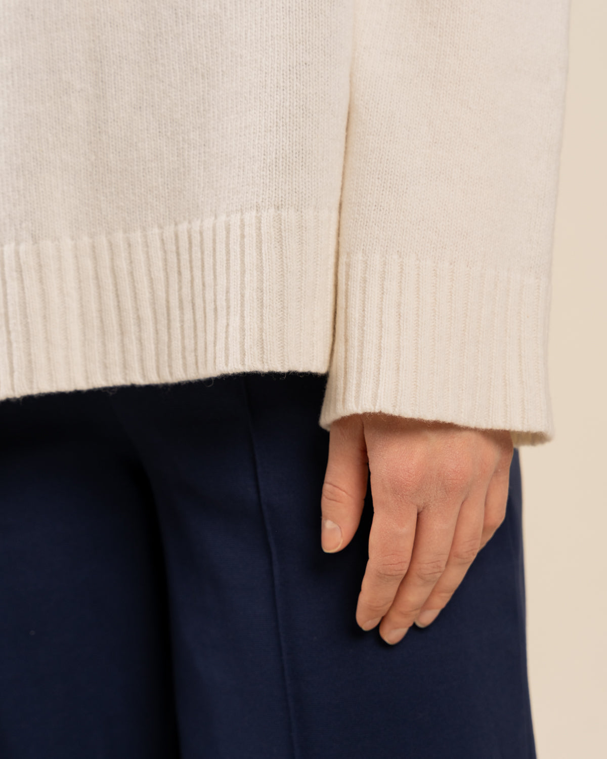 Hile neule, valkoinen Toive