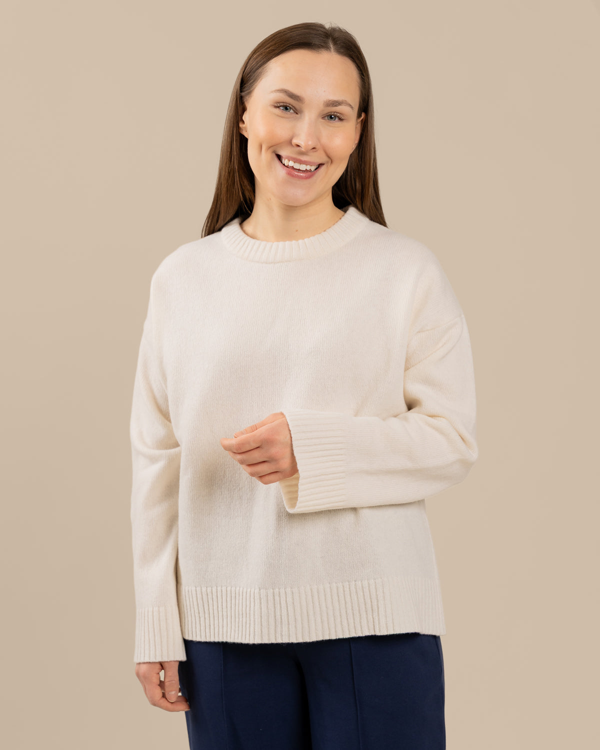 Hile neule, valkoinen Toive