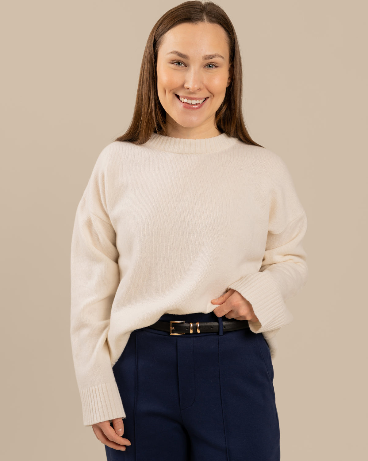 Hile neule, valkoinen Toive