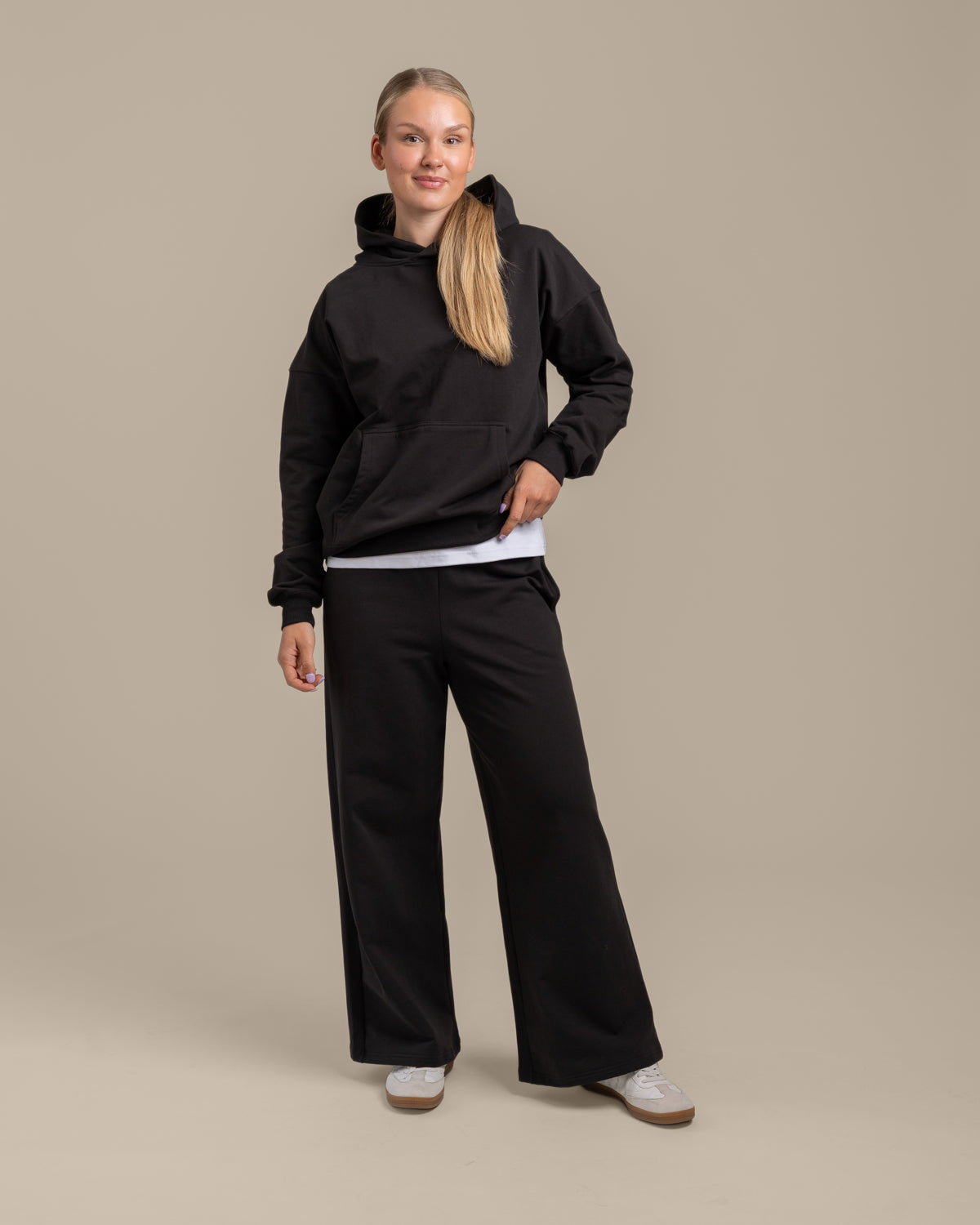 Legere Sweatpants, Rauchgrau